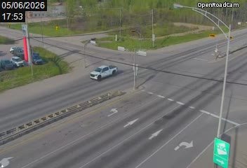 Route 138 à la hauteur de la route 389