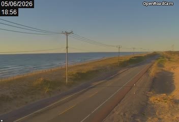 Route 199 à la hauteur de Pointe aux Loups