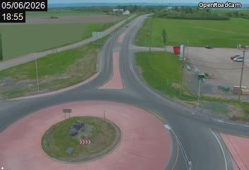 Route 170 à la hauteur du carrefour giratoire de Saint-Bruno (direction nord)