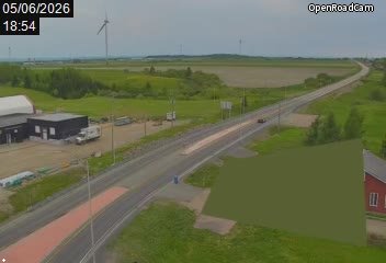 Route 170 à la hauteur du carrefour giratoire de Saint-Bruno (direction sud)
