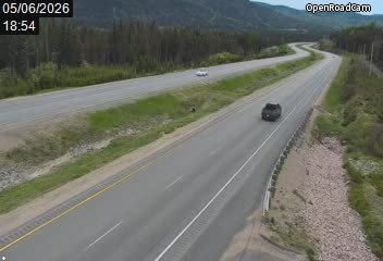 Route 175 à la hauteur du Lac-Ministuk (km 195)
