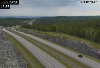 Aut. 85 à la hauteur de St-Hubert-de-Rivière-du-Loup