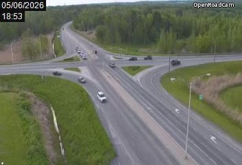 Route 139 à la hauteur de la route 104 (Cowansville)
