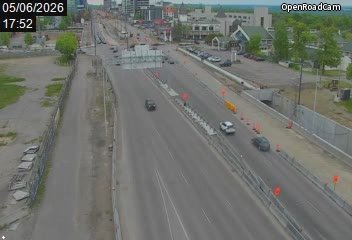 Route 175 à la hauteur du boulevard Laurier et de l’avenue Lavigerie (direction est)