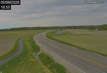 Route 169 à la hauteur de Saint-Augustin (Péribonka) (route du 5e Rang)