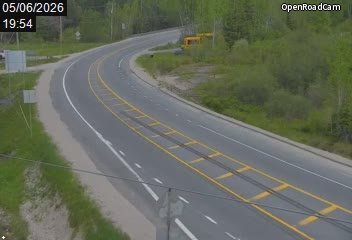 Route 169 à la hauteur de Sainte-Monique (Péribonka) (rang Saint-Michel)