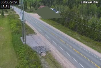 Route 155 à la hauteur de La Bostonnais (km 132) (direction sud)