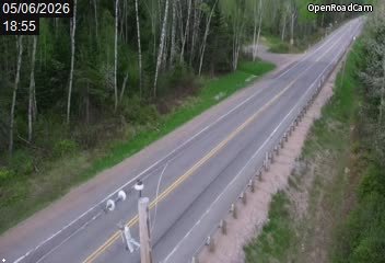 Route 155 à la hauteur de La Tuque (km 151) (direction nord)