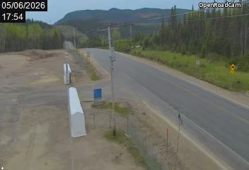 Route 169 à la hauteur du Lac-Ministuk (km 26)