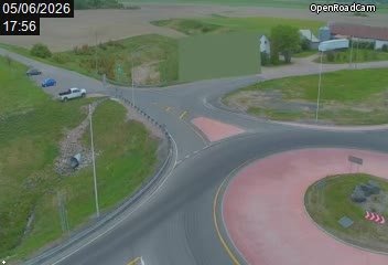 Route 170 à la hauteur du carrefour giratoire de Saint-Bruno (direction est)