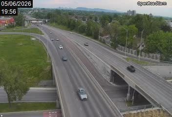Route 125 à la hauteur du boulevard De la Concorde (nord) (direction sud)