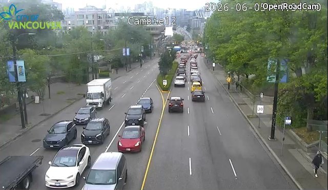 Cambie St and W 12th Ave - North