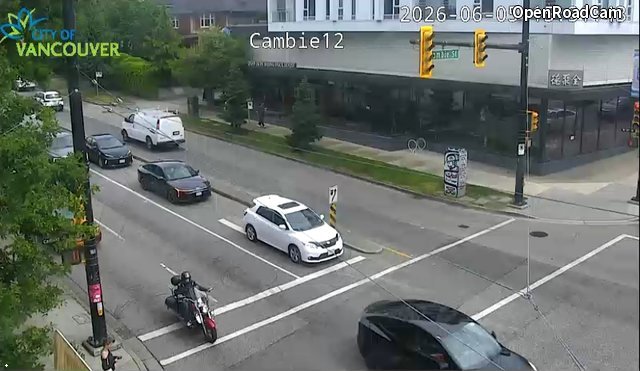 Cambie St and W 12th Ave - East