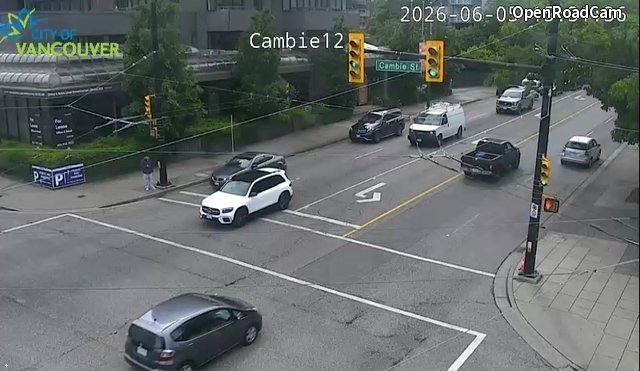 Cambie St and W 12th Ave - West