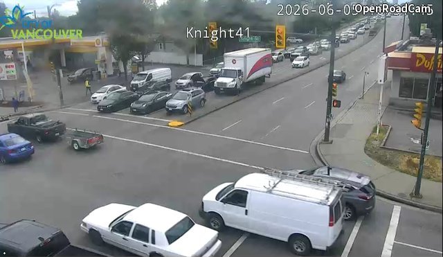 Knight St and E 41st Ave - West