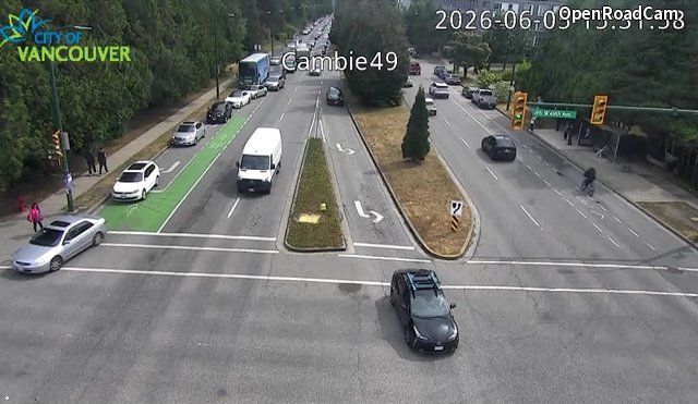 Cambie St and W 49th Ave - South