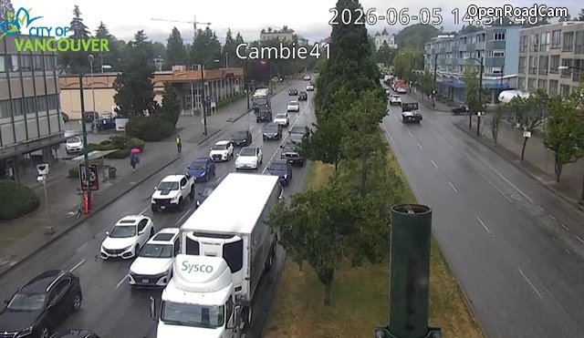 Cambie St and W 41st Ave - North