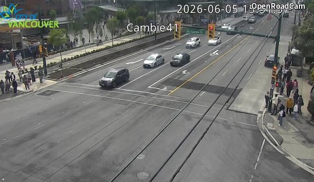 Cambie St and W 41st Ave - West