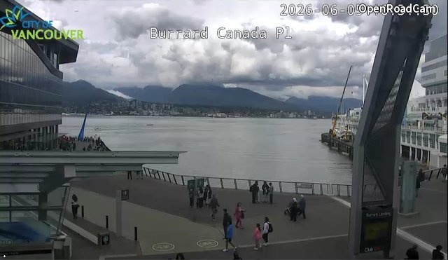 Burrard St and Canada Place - North