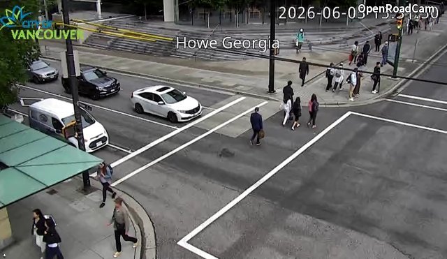Howe St and E Georgia St - North