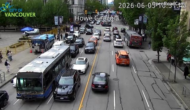 Howe St and E Georgia St - West