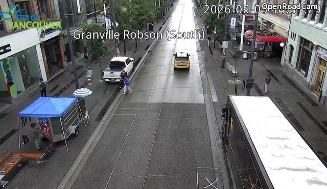 Granville St and Robson St - South