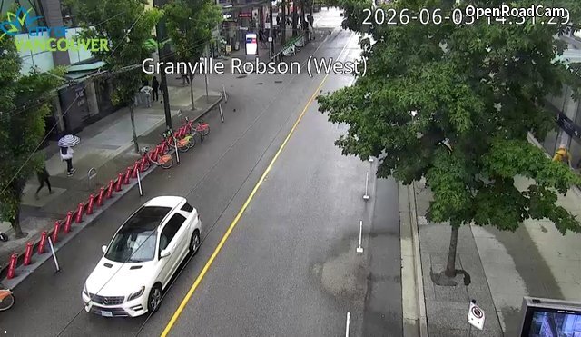 Granville St and Robson St - West