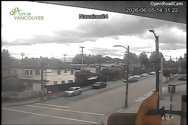 Nanaimo St and E 24th Ave - East