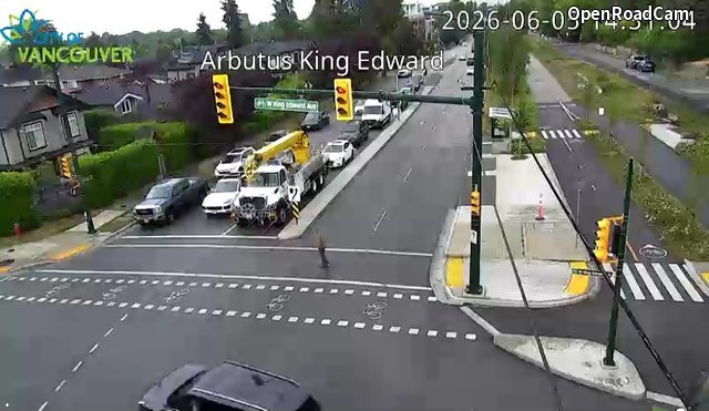 Arbutus St and W King Edward Ave - North