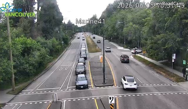 SW Marine Dr and W 41st Ave - West