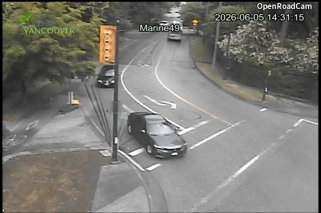 SW Marine Dr and W 49th Ave - Northeast