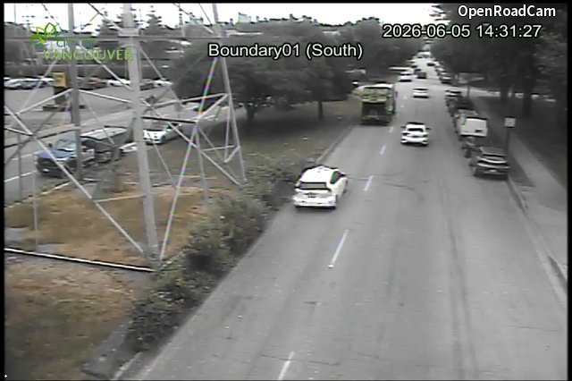 Boundary Road and E 1st Ave - South