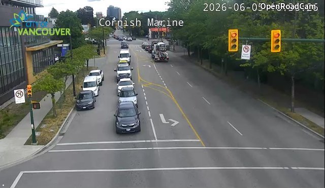Cornish St and SW Marine Dr - East