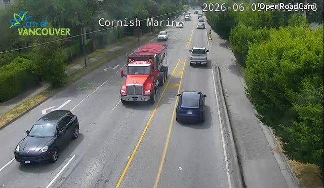 Cornish St and SW Marine Dr - West