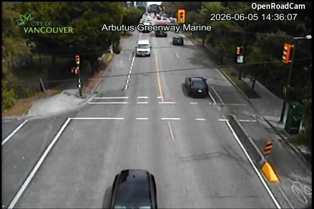 Arbutus Greenway and SW Marine Dr - East