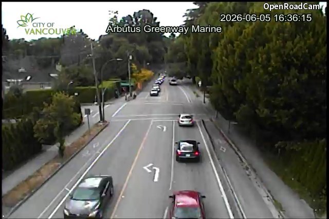Arbutus Greenway and SW Marine Dr - West