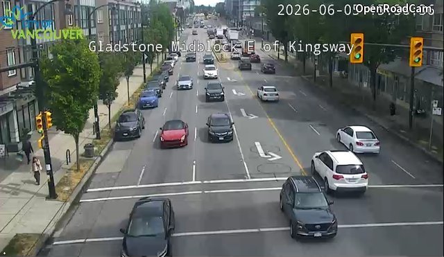 Gladstone St midblock east of Kingsway - East