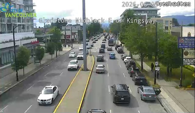 Gladstone St midblock east of Kingsway - West
