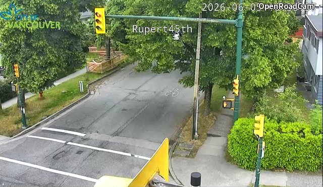 Rupert St and E 45th Ave - East