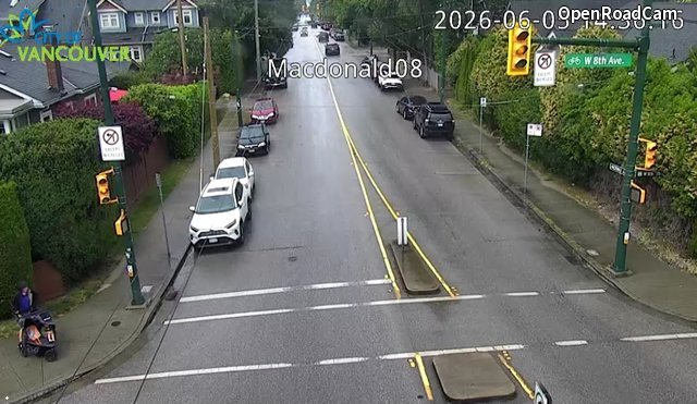 Macdonald St and W 8th Ave - North