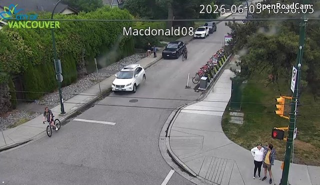 Macdonald St and W 8th Ave - East