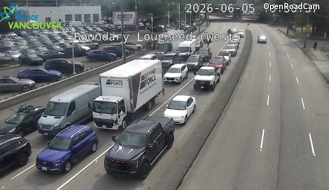 Boundary Rd and Lougheed Hwy - West