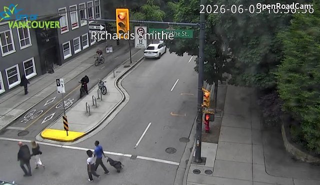 Richards St and Smithe St - South