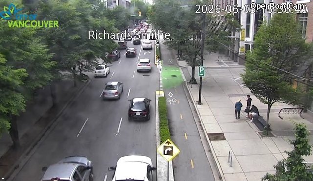 Richards St and Smithe St - West