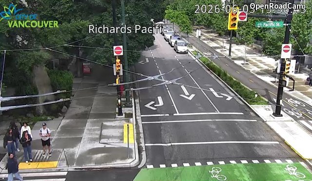 Richards St and Pacific St - North