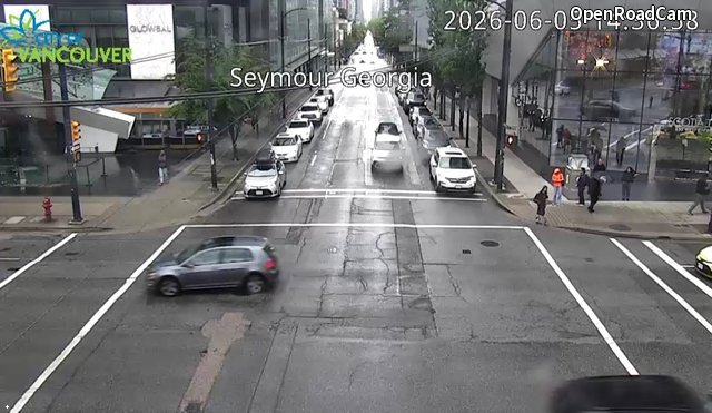 Seymour St and W Georgia St - South