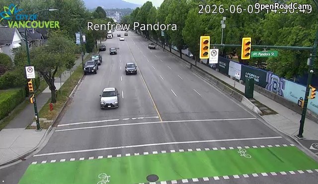 Renfrew St and Pandora St - North