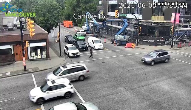 Cambie St and W 16th Ave - East
