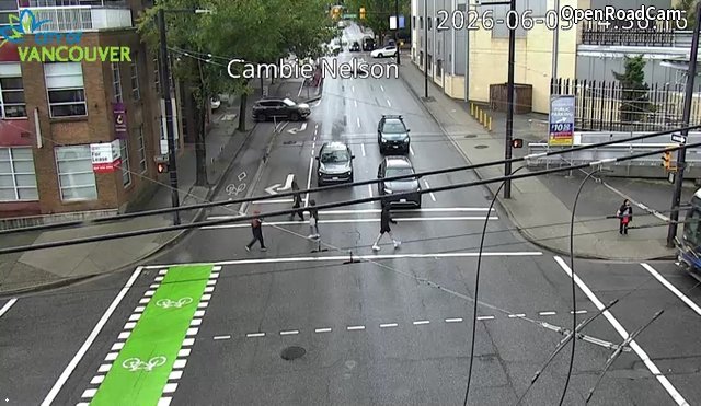Cambie St and Nelson St - West