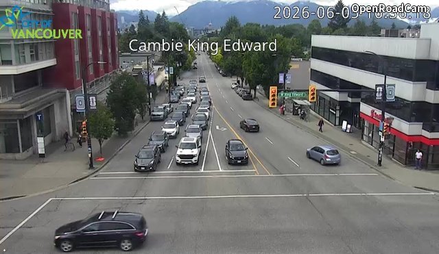 Cambie St and W King Edward Ave - North